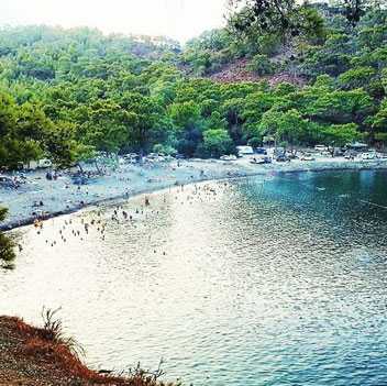 فازلیس ساحل بکر کمر آنتالیا | Phaselis Beach Kemer