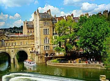 شهر باث یک حمام تاریخی در اروپا