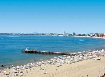 مجموعه ساحل آفتابی یا سانی بیچ در بلغارستان