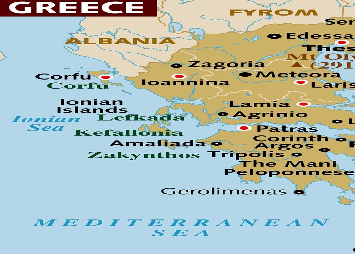 یونان کجاست