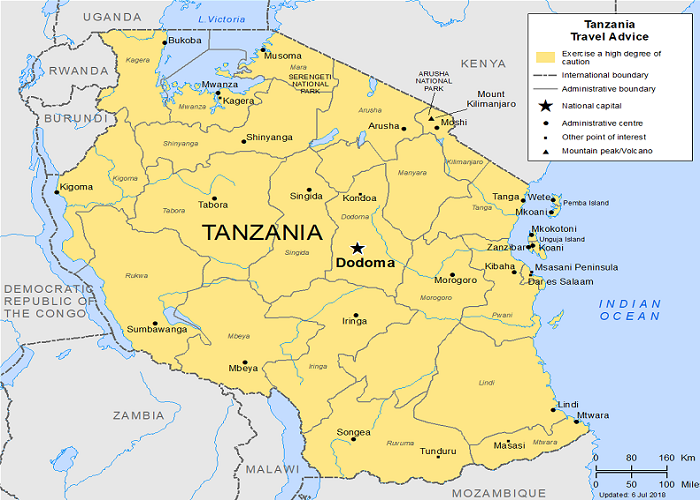  آشنایی با کشور تانزانیا