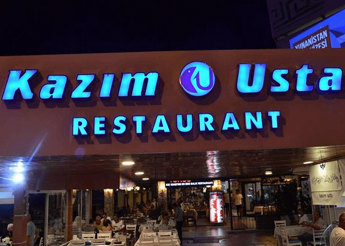 رستوران اوستا کاظم در کوش آداسی