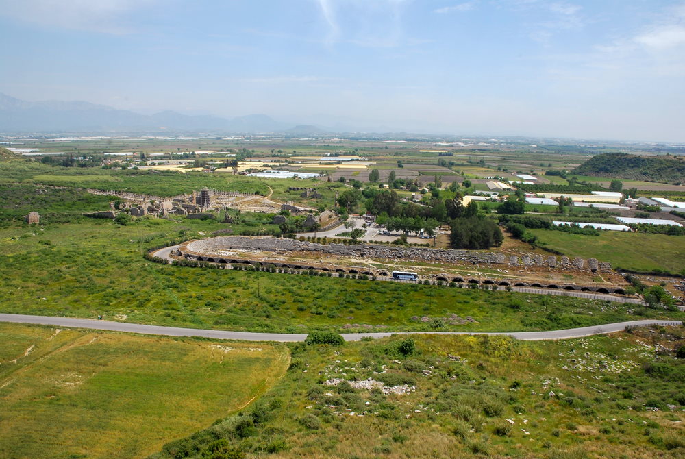 شهر باستانی Perge، Adam Kayalar، سایت باستانی Pednelissos، سایت باستانی Selge