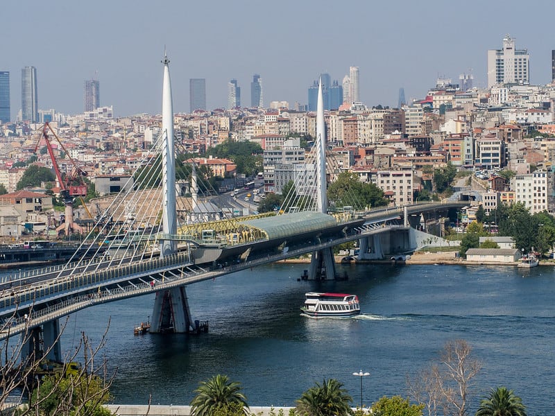  پل مترو  هلیج | Haliç Metro Bridge
