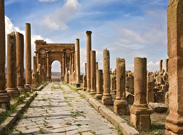 شهر باستانی تیمگاد یادگاری از روم باستان در آفریقا